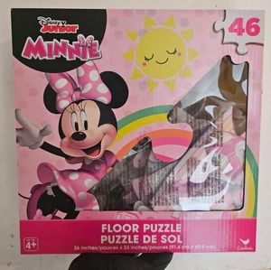 NIB Minnie Mouse Floor Puzzle